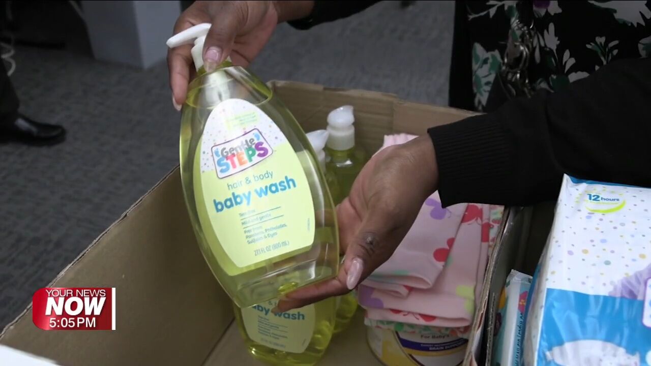 Allen County court donates baby supplies to Children Services